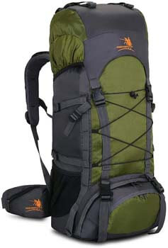 6. Bseash 60L Internal Frame Hiking Backpack