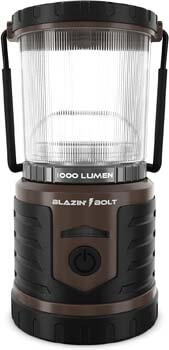 5. Blazin' LED Camping Lanterns Battery Powered LED Rechargeable