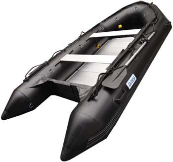 3. BRIS 1.2mm PVC 12.5-feet Inflatable Boat Inflatable Fish Hunter & Person Inflatable Raft Boat